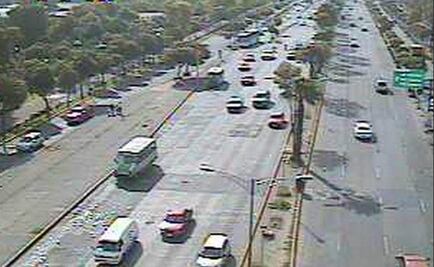 Reanudan vialidad en calzada Zaragoza