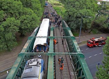 Argentina: indagan robo de cables tras choque de trenes