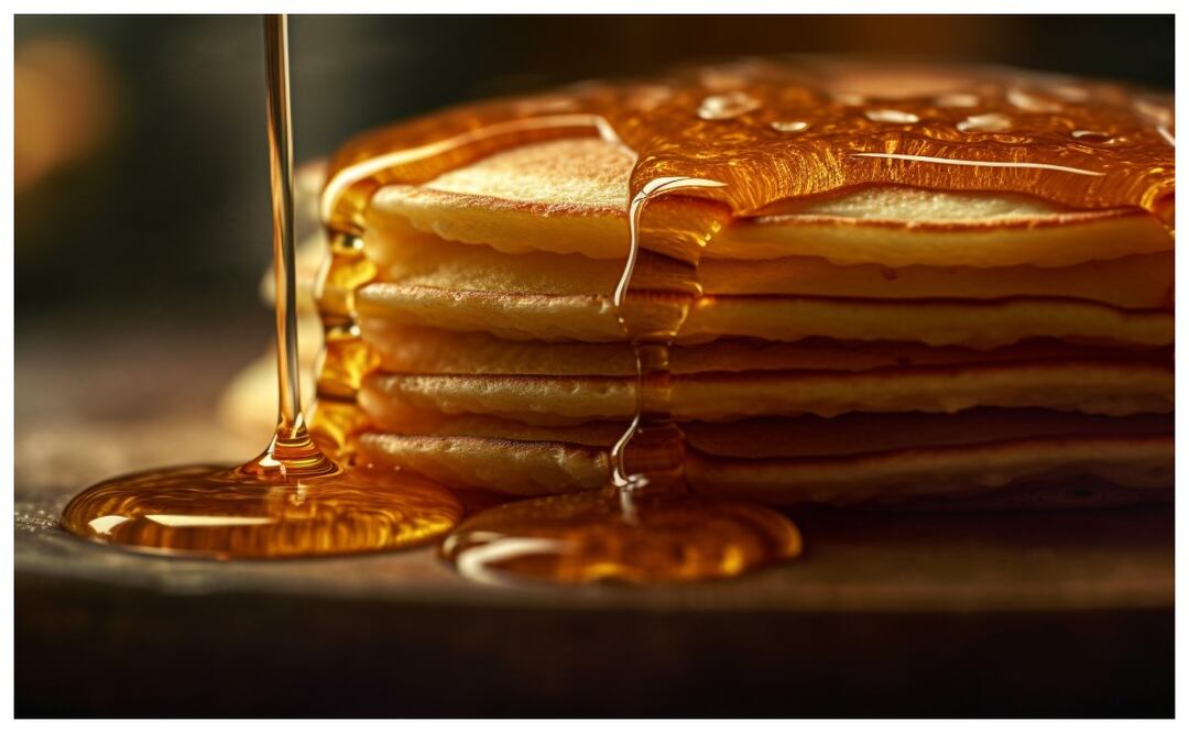 Conoce los ingredientes del jarabe etiquetado como miel de maple, según Profeco. Imagen: Freepik