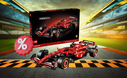 ¡Atención Scuderia Ferrari! El set de LEGO Technic Ferrari para adultos tiene 27% de descuento en Amazon México
