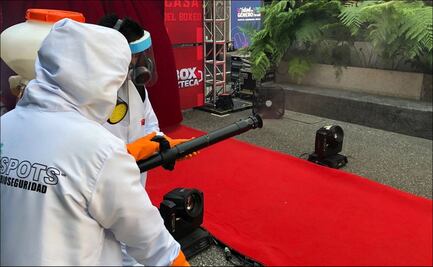 Así son los protocolos para el espectáculo de boxeo