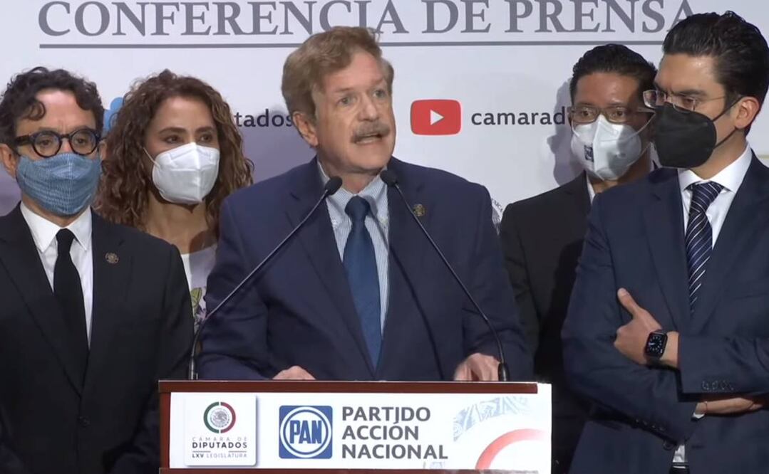 Juan Carlos Romero Hicks, diputado del PAN. Foto: Tomada de video 