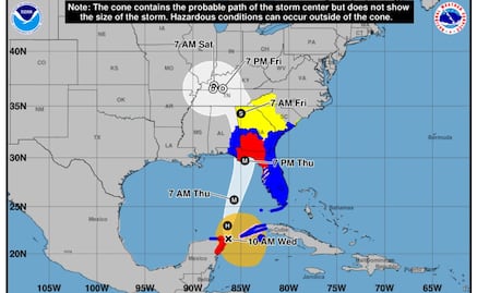 Helene se convierte en huracán categoría 3 en su camino hacia a Florida