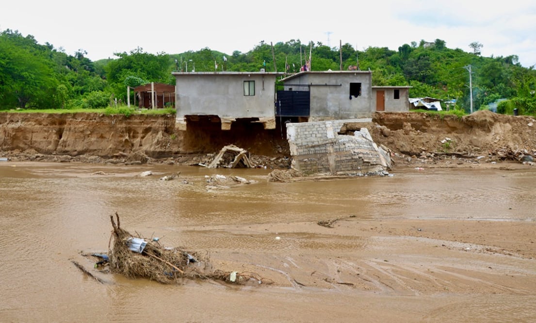 Desastres provocados por el paso del huracán John en Acapulco, Guerrero. Foto: Valente Rosas/EL UNIVERSAL