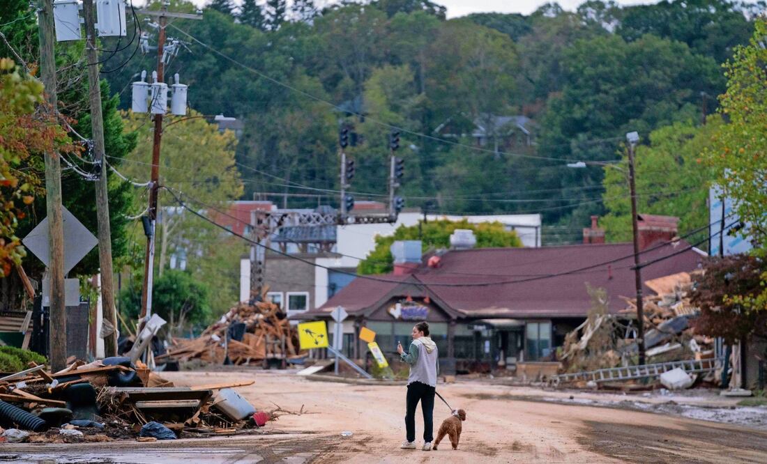 Los huracanes Helene y Milton son de los desastres naturales más costosos del año. Foto: AFP