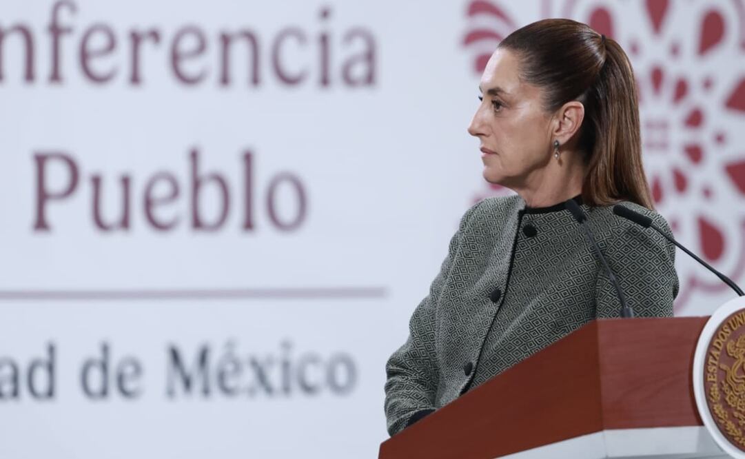 Claudia Sheinbaum en su conferencia matutina del 12 de septiembre de 2025. Foto: Fernanda Rojas / EL UNIVERSAL