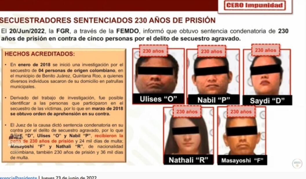 La mañanera de AMLO, 23 de junio, minuto a minuto