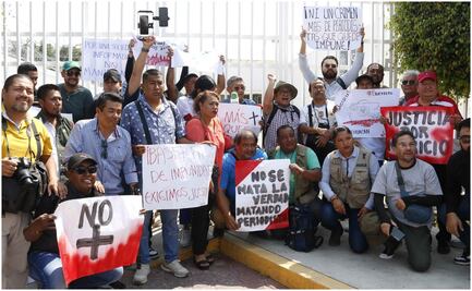 Reporteros de Guerrero exigen justicia por asesinato de 2 periodistas; sostienen que no hay seguridad para ejercer su trabajo