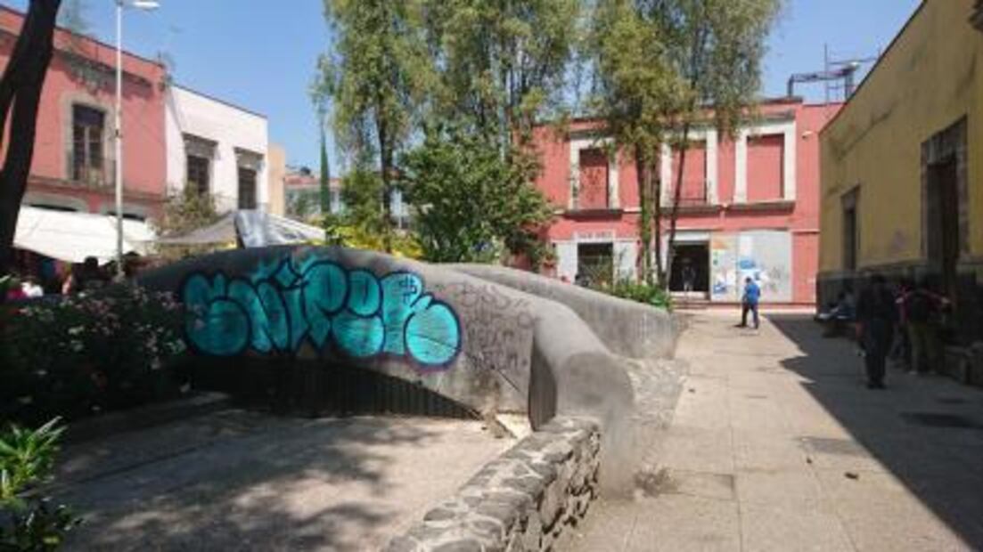 Cuando había canoas en el Centro Histórico