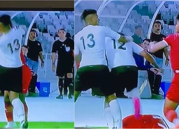 VIDEO: El brutal puñetazo de un futbolista a su rival en Indonesia