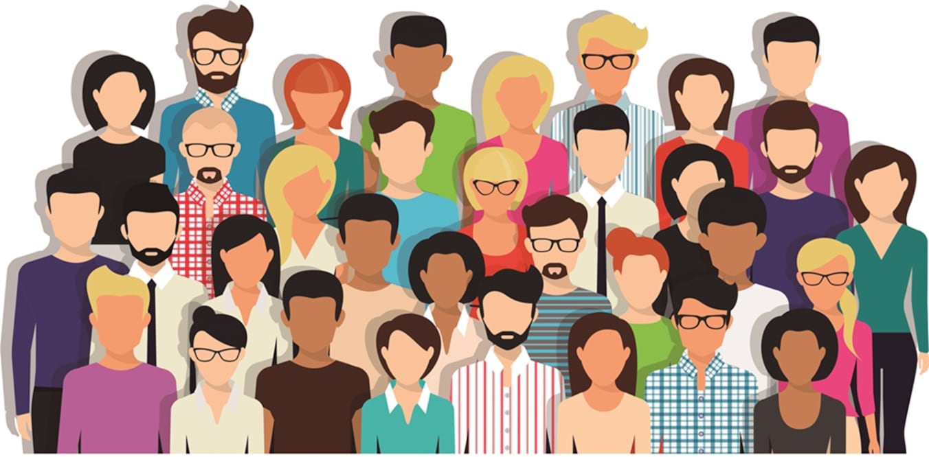 People standing up - File image/EL UNIVERSAL