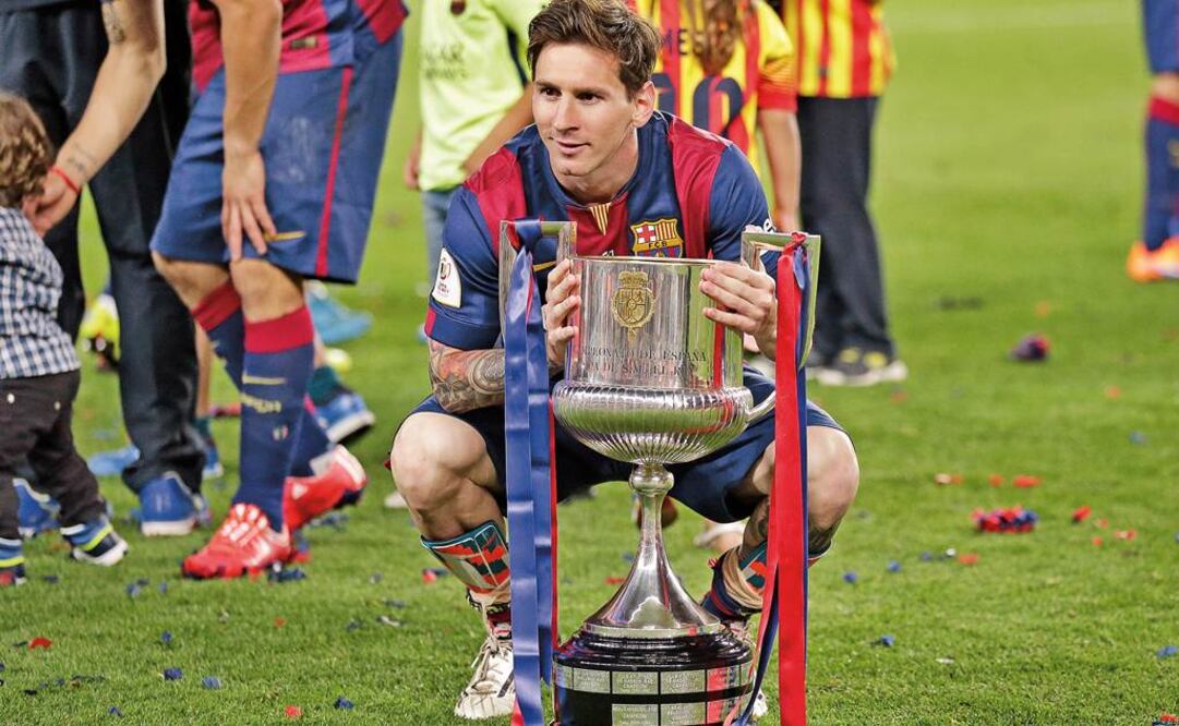 "La Pulga" consiguió abrir el marcador en una jugada muy a su estilo, luego de dejar "sembrados" a varios rivales. (Foto: MANU FERNANDEZ / AP)