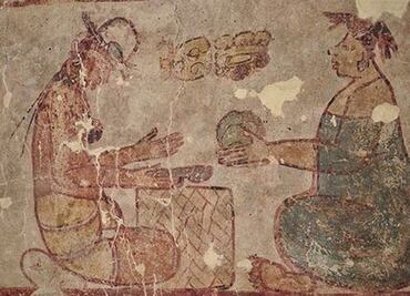 Mural muestra que los mayas comerciaban con sal hace 2 mil 500 años