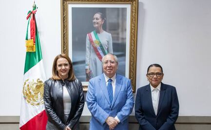 Embajador en El Vaticano se reúne con Rosa Icela Rodríguez; resaltan "respetuosa y constructiva" mesa de trabajo