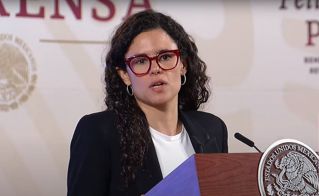 Luisa María Alcalde. Foto: Captura de pantalla