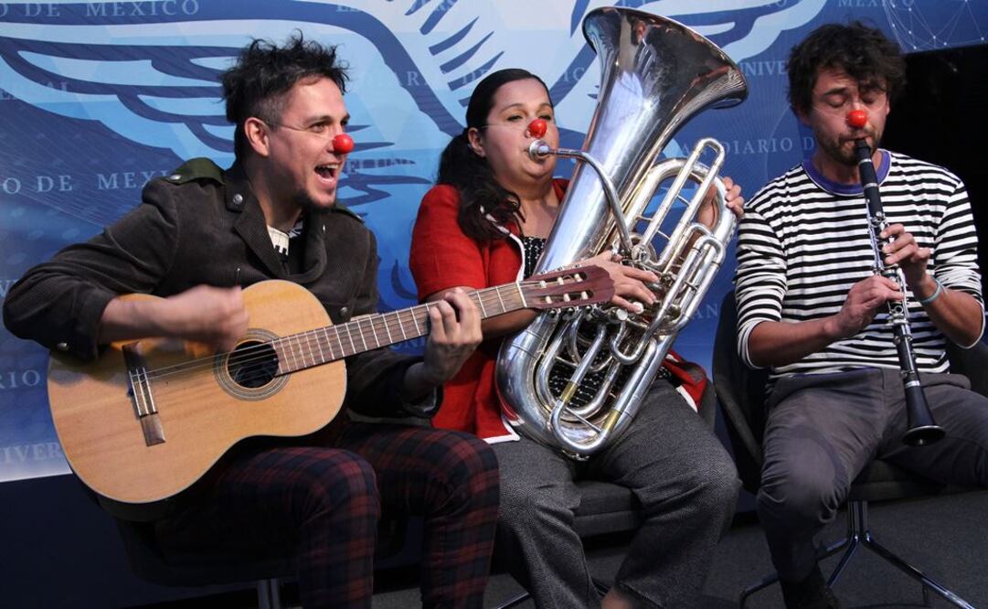 Triciclo Circus Band nació en las calles de la Ciudad de México, donde varios músicos unieron instrumentos. FOTO: Archivo EL UNIVERSAL