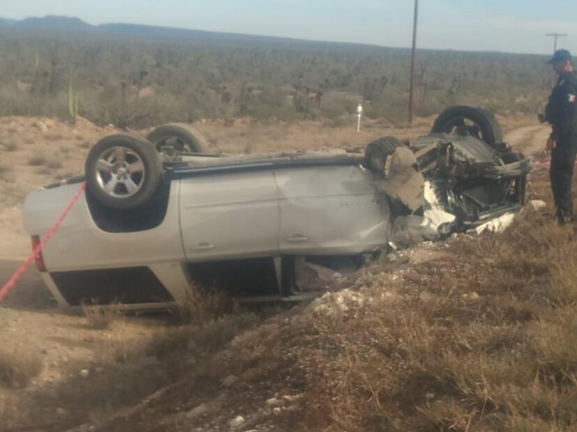 Mueren funcionarias en accidente carretero en BCS