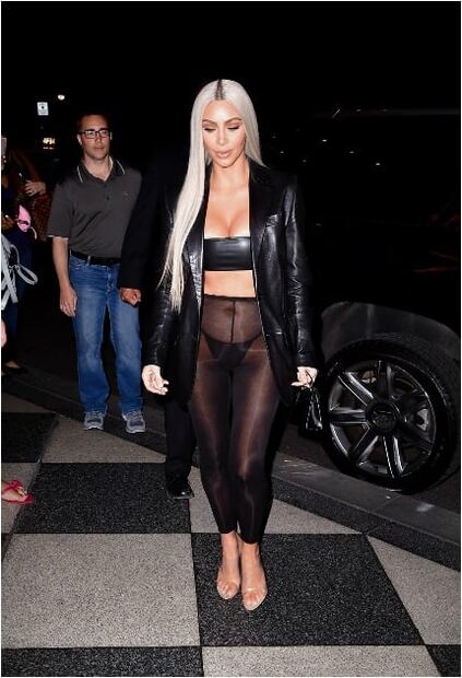 Error u horror lo que Kim Kardashian usó en el FMA