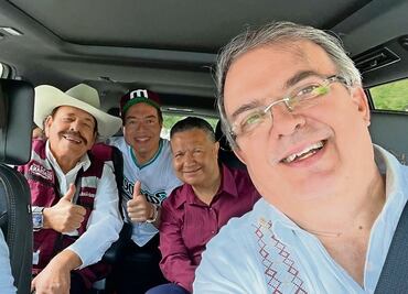 Acude a apuntalar al candidato guinda