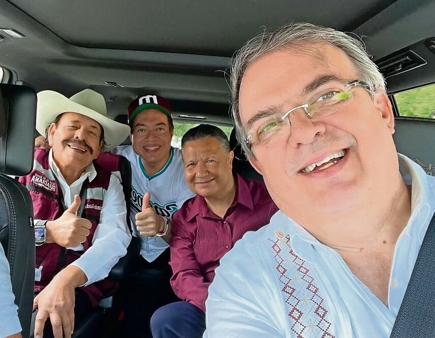 El canciller Marcelo Ebrard realizó una visita a Saltillo, Coahuila, Foto: Tomada de Twitter