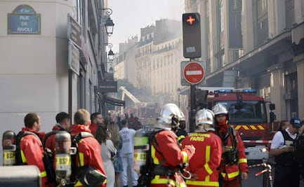 VIDEO: Incendio en el centro de París deja 7 personas lesionadas