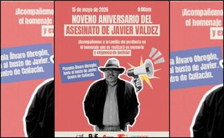 Convocan a homenaje por aniversario de la muerte del periodista Javier Valdez; exigen justicia