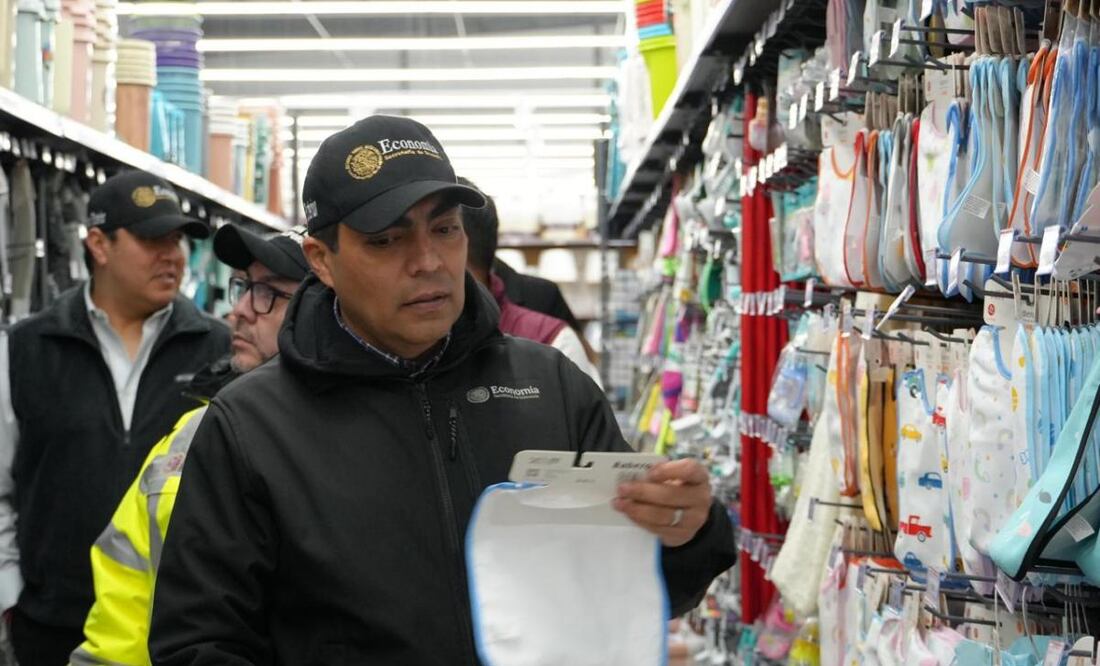 Marcelo Ebrard anuncia incauto de mercancía china. (26/12/24) Foto: Especial