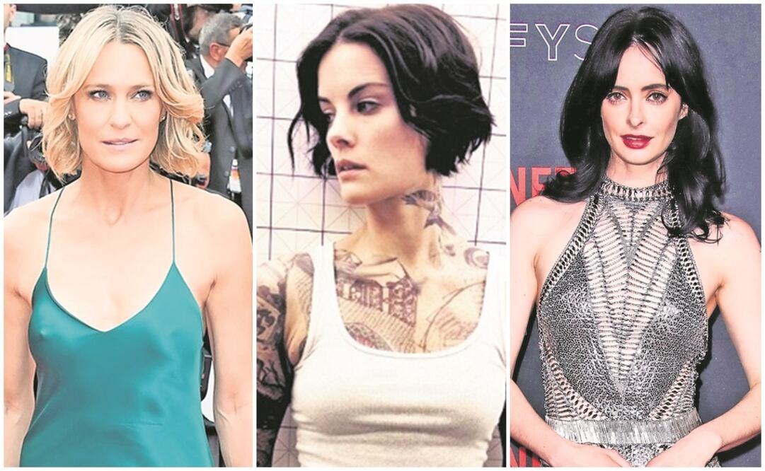 Fotos: Robin Wright, Jaimie Alexander y Krysten Ritter.