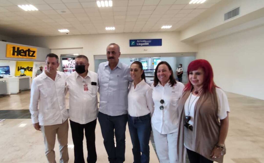 Este sábado, Sheinbaum visitó la refinería de Dos Bocas, en Tabasco. Foto: Especial