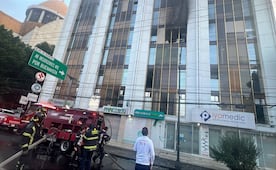 Incendio moviliza a cuerpos de emergencia; fuego en Torre Médica Lindavista es controlado sin lesionados