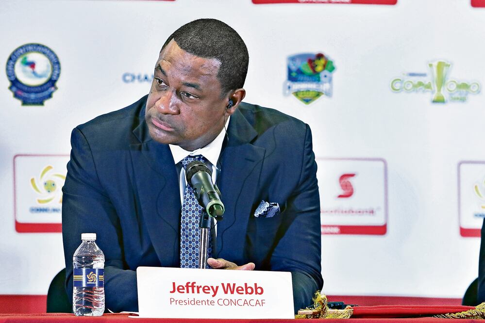 Jeffrey Webb fue arrestado por su implicación en el caso de soborno que arrastró también a la FIFA (ETZEL ESPINOSA. IMAGO7)