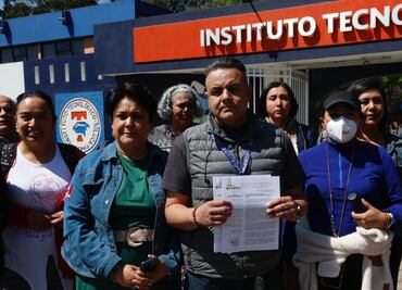 “Sin proselitismo, ni protección a profesores acosadores”: Trabajadores y alumnos bloquean Instituto Tecnológico de Toluca