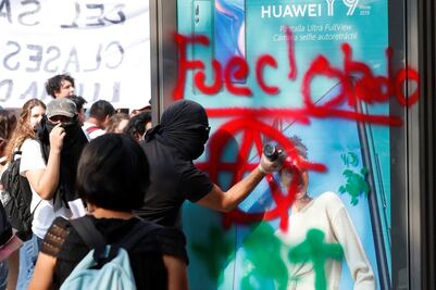 Marcha por los 43 desaparecidos genera daños a comercio por 38.5 mdp: Canaco