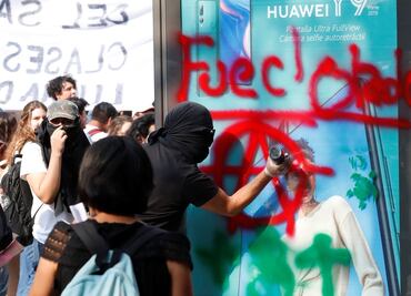 Marcha por los 43 desaparecidos genera daños a comercio por 38.5 mdp: Canaco