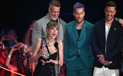 Taylor Swift y el momento en el que se declaró fan de N*SYNC durante los VMA 2023