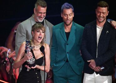 Taylor Swift y el momento en el que se declaró fan de N*SYNC durante los VMA 2023