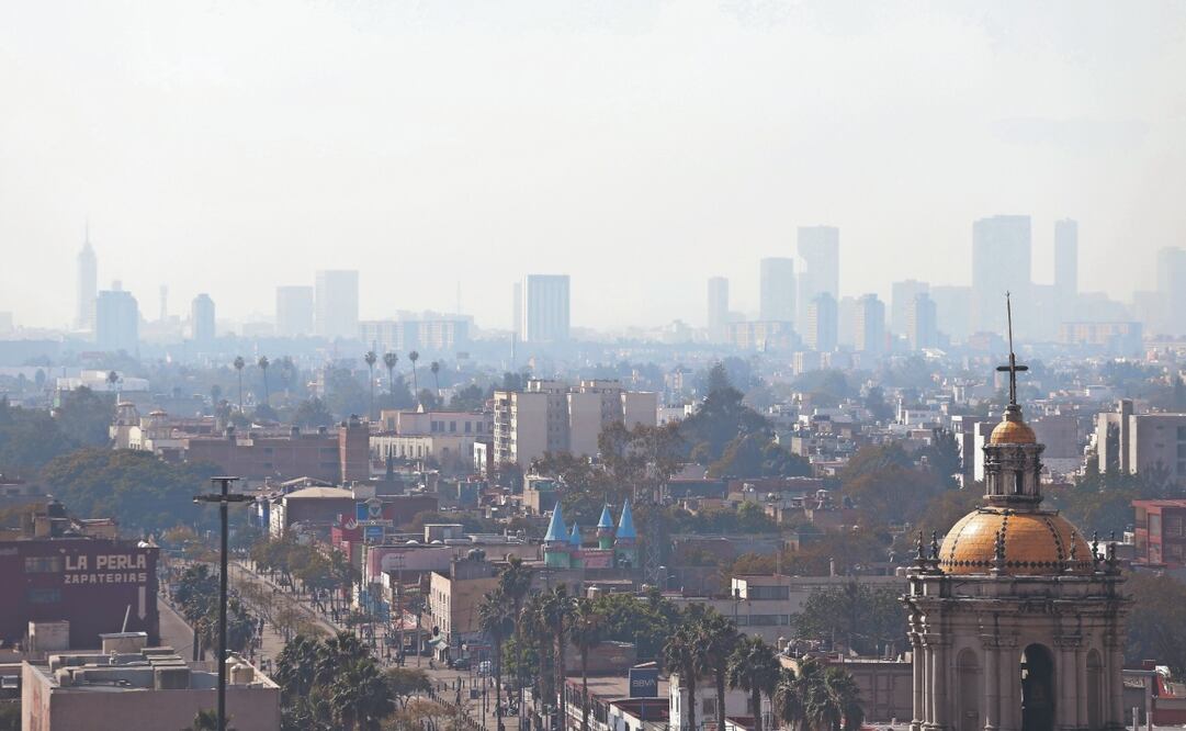 Reportan mala calidad del aire en alcaldías de la CDMX y algunos municipios del Edomex. Foto: de Berenice Fregoso. El Universal