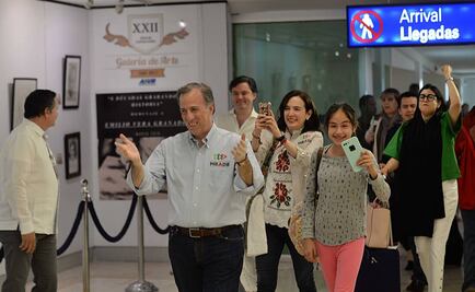 Meade llega a Mérida para arranque de campaña