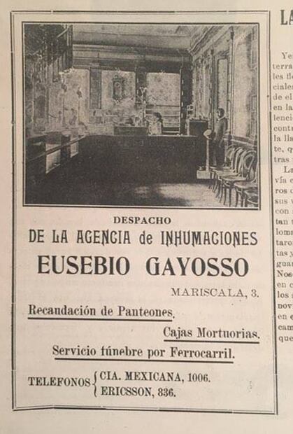 Cuando llevaban a los muertos en tranvías