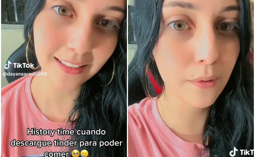 Joven cuenta su historia de Tinder y causa furor. Foto: Capturas de TikTok @dayanaaraujo000