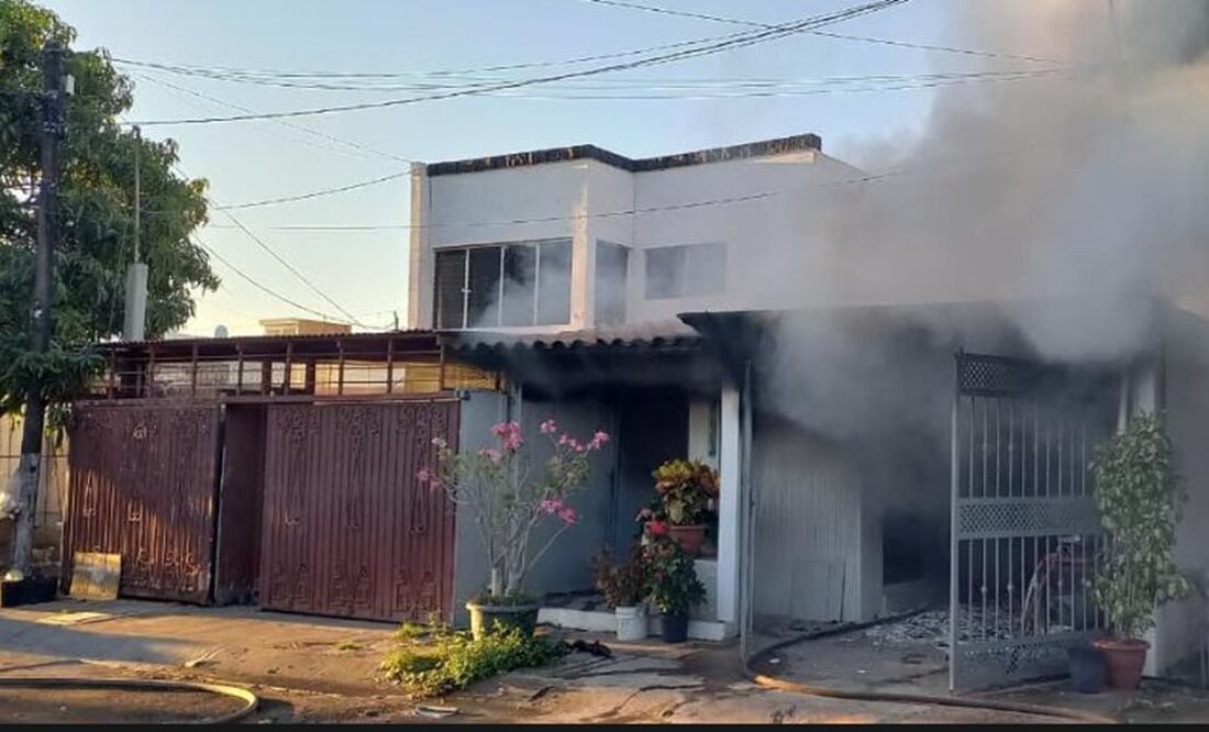 Un nuevo ataque contra una vivienda se registró por personas armadas en el fraccionamiento Santa Fe, en Culiacán, Sinaloa. Foto: especial