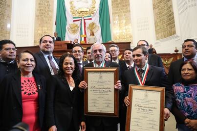 UNAM y Colmex reciben Medalla al Mérito en ALDF