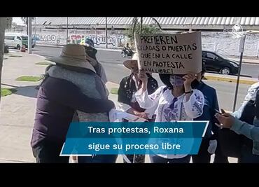 Roxana, joven que mató a hombre que la violó, seguirá su proceso en libertad