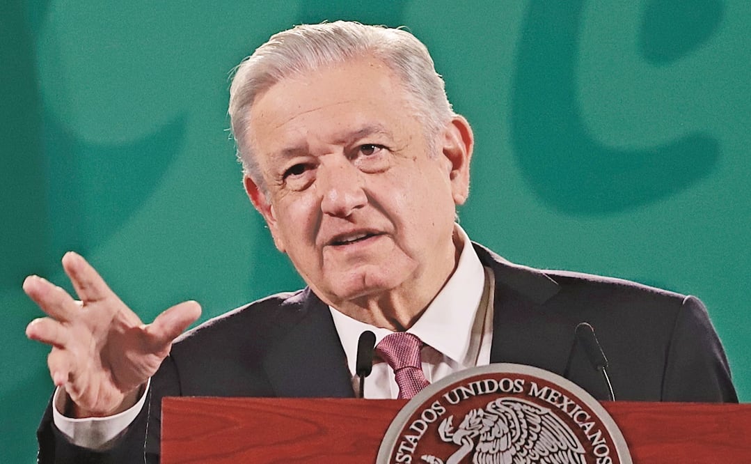 López Obrador dijo que no quería alentar confrontación. Foto: BERENICE FREGOSO. EL UNIVERSAL
