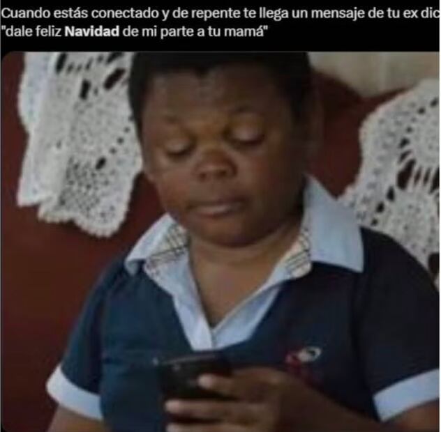 Estos son los mejores memes para celebrar la cena navideña 2024. Foto: Captura de pantalla