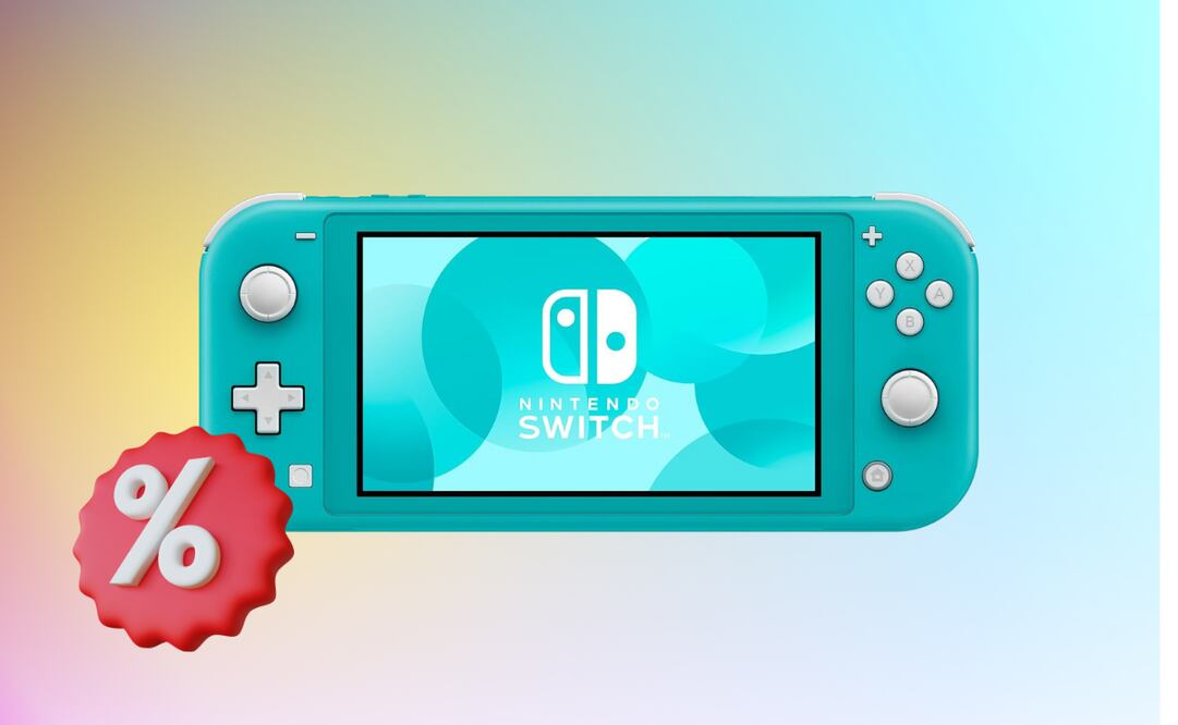 Su tamaño hace al Nintendo Switch Lite una consola absolutamente portátil, a diferencia de su sucesor, el Nintendo Switch 2 | FOTO: AMAZON