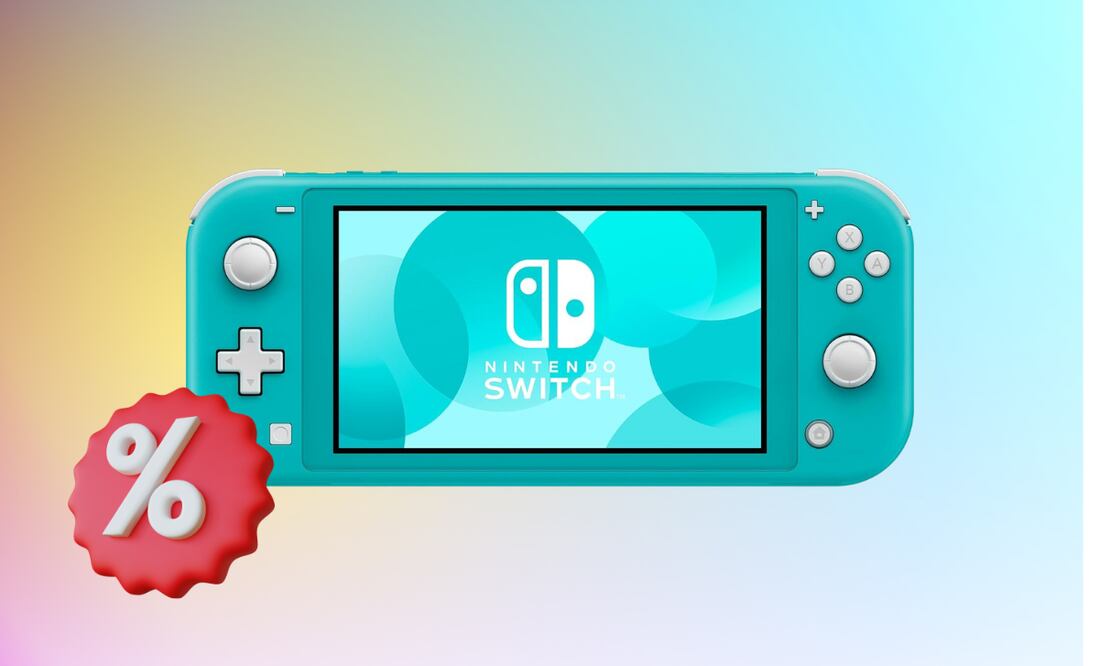 Su tamaño hace al Nintendo Switch Lite una consola absolutamente portátil, a diferencia de su sucesor, el Nintendo Switch 2 | FOTO: AMAZON