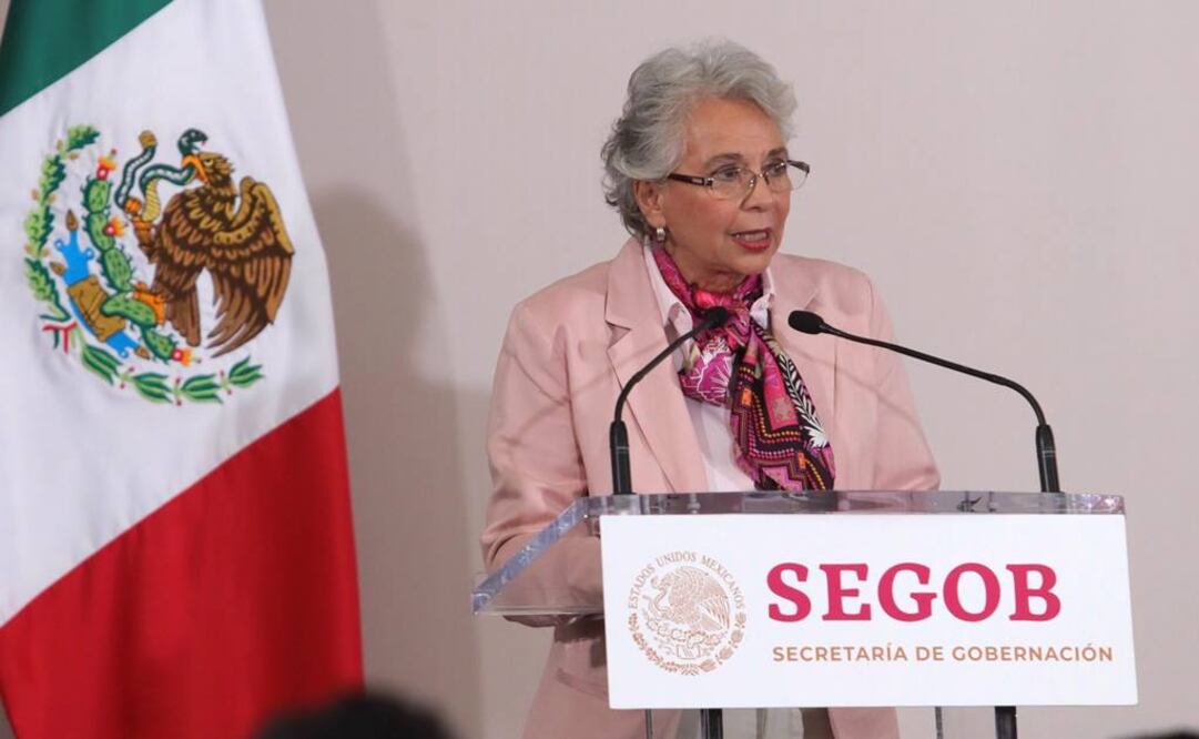 La secretaria de Gobernación, Olga Sánchez Cordero (Foto: Archivo / EL UNIVERSAL)