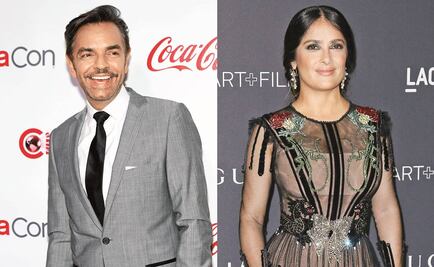 Salma se hace la chistosa con Derbez