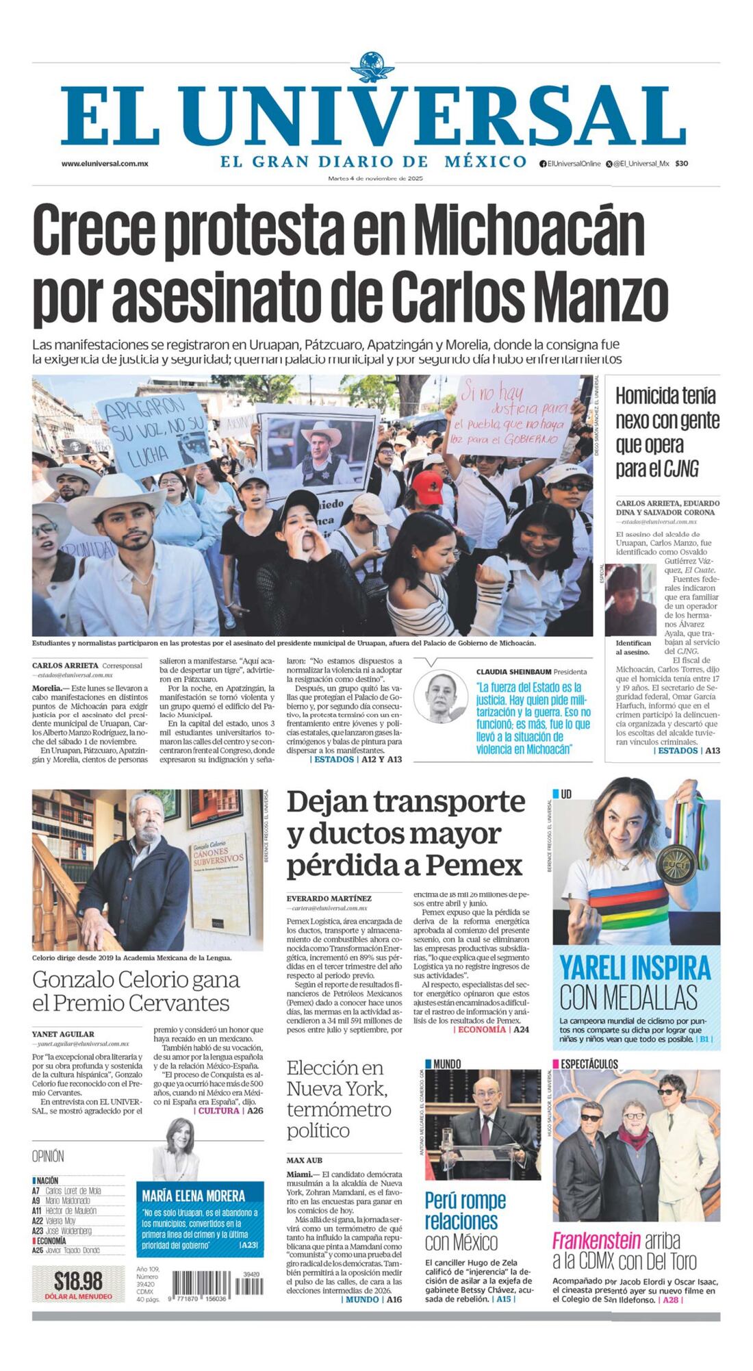 Portada impresa
